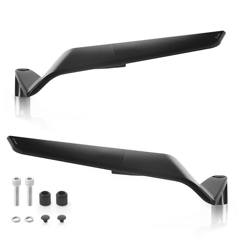 Rizoma Stealth Naked Aero Wing Mirrors for Ducati Streetfighter V4 V4S V4SP
