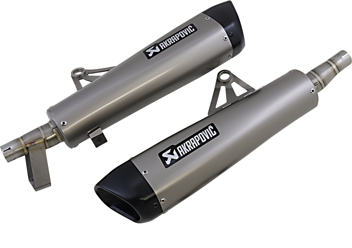 Akrapovic Titanium Mufflers