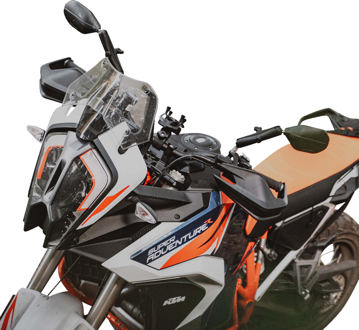 RAM Mounts Tough-Mirror™ - Side View - Oval - Black - Left/Right - Long Arm