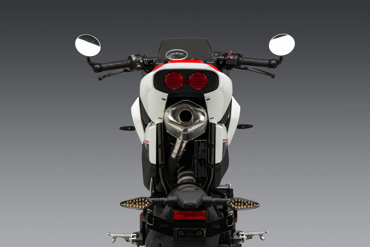 Yoshimura PAPIO SS/CL 24-25 RS-9 Stainless Slip-On Exhaust, W/ Aluminum Muffler