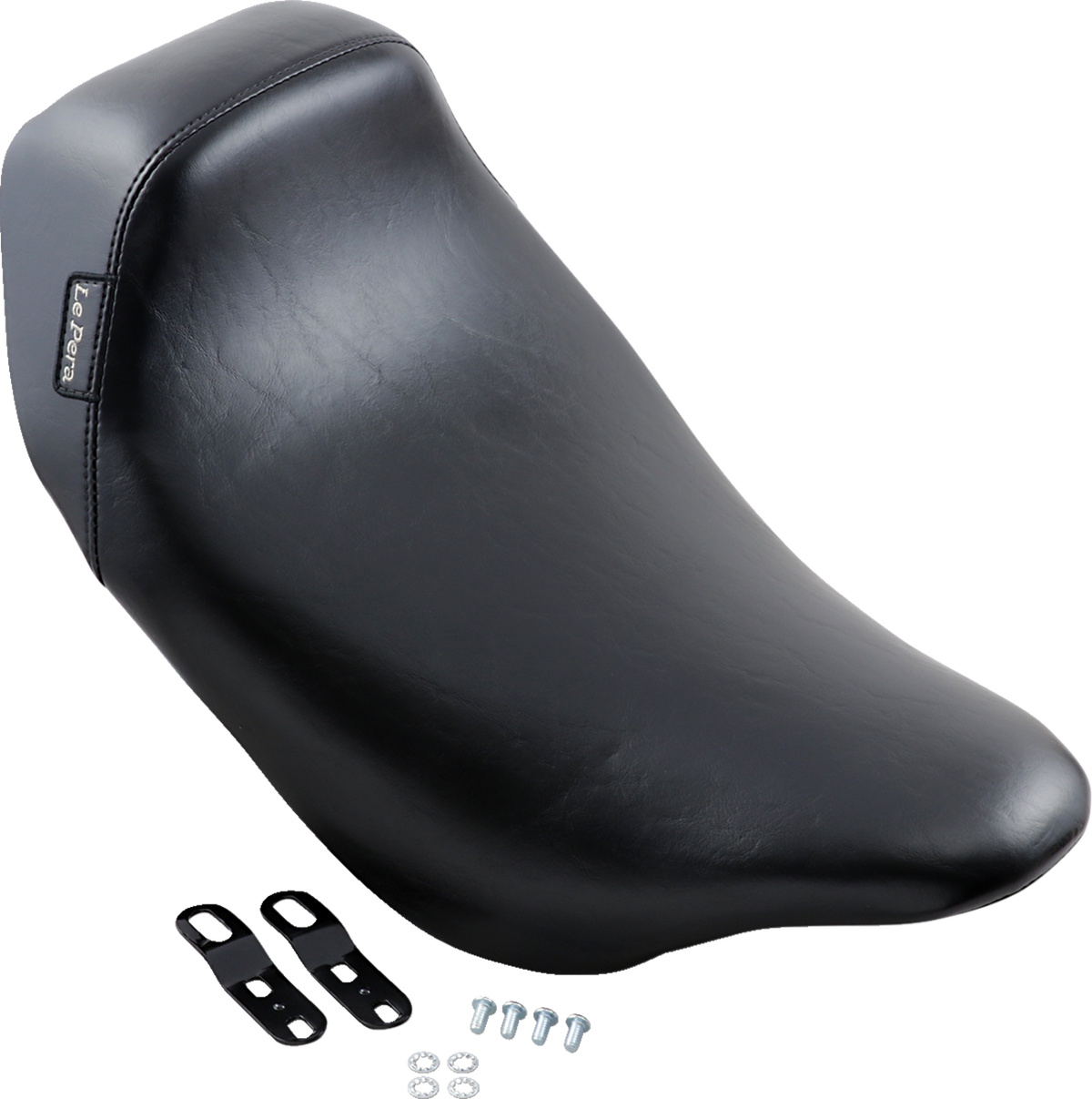 Le Pera Bare Bones Solo Seat - Smooth - Black - FL '08-'23