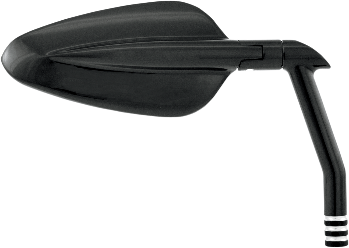 Performance Machine (PM) Mirror - Vision - Arrow - Side View - Triangle - Black/Contrast Cut - Left/Right