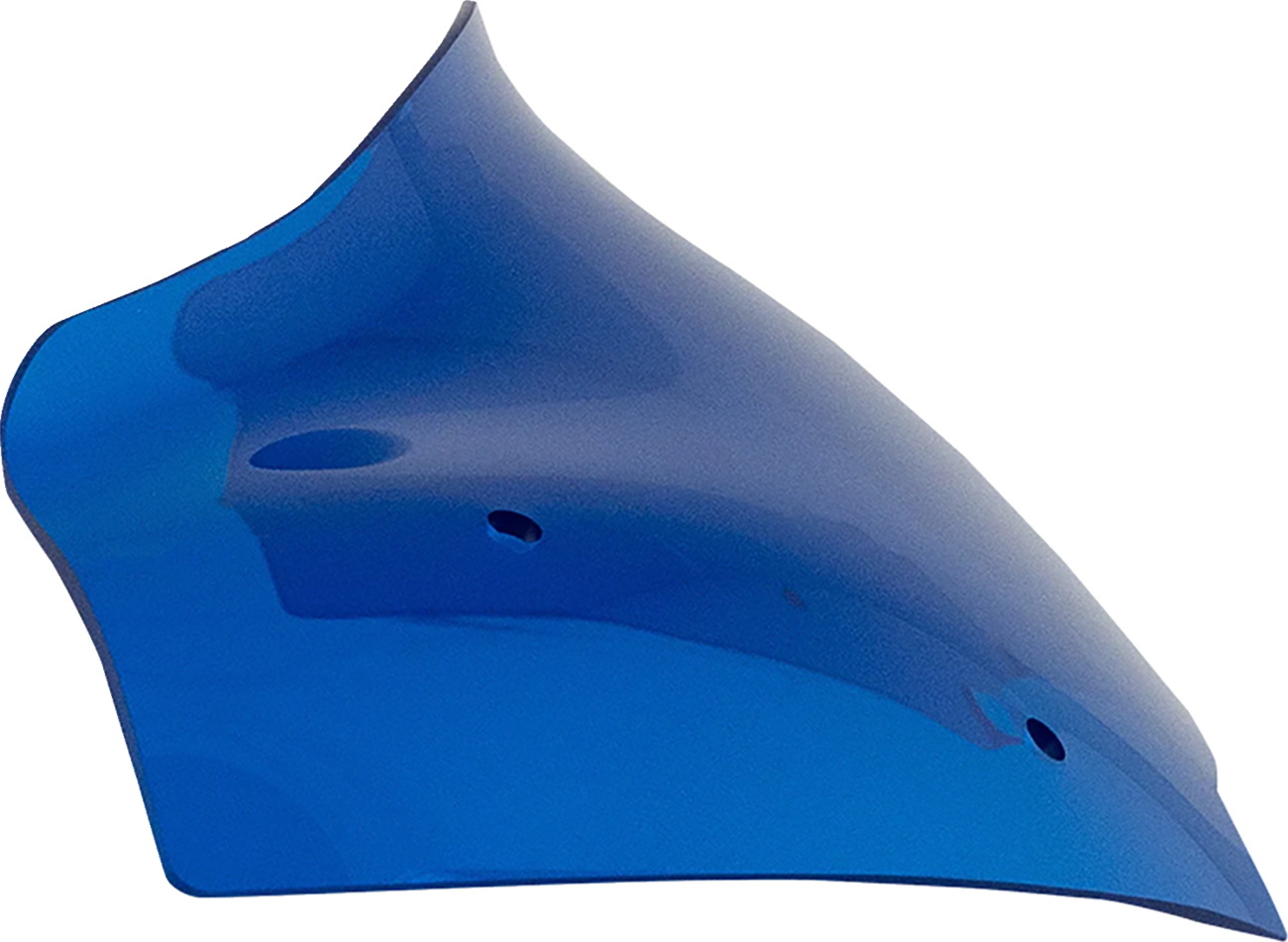 Klock Werks Kolor Flare® Windshield - 8" - Blue - '23-'25 FLTRX
