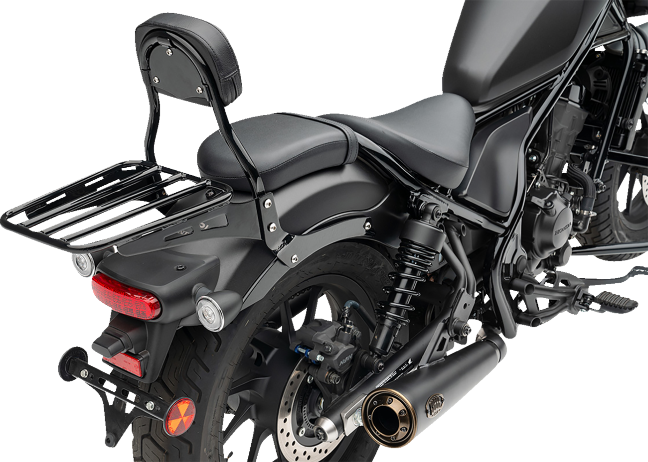Cobra Bronze Tip Slip-On Muffler - Rebel