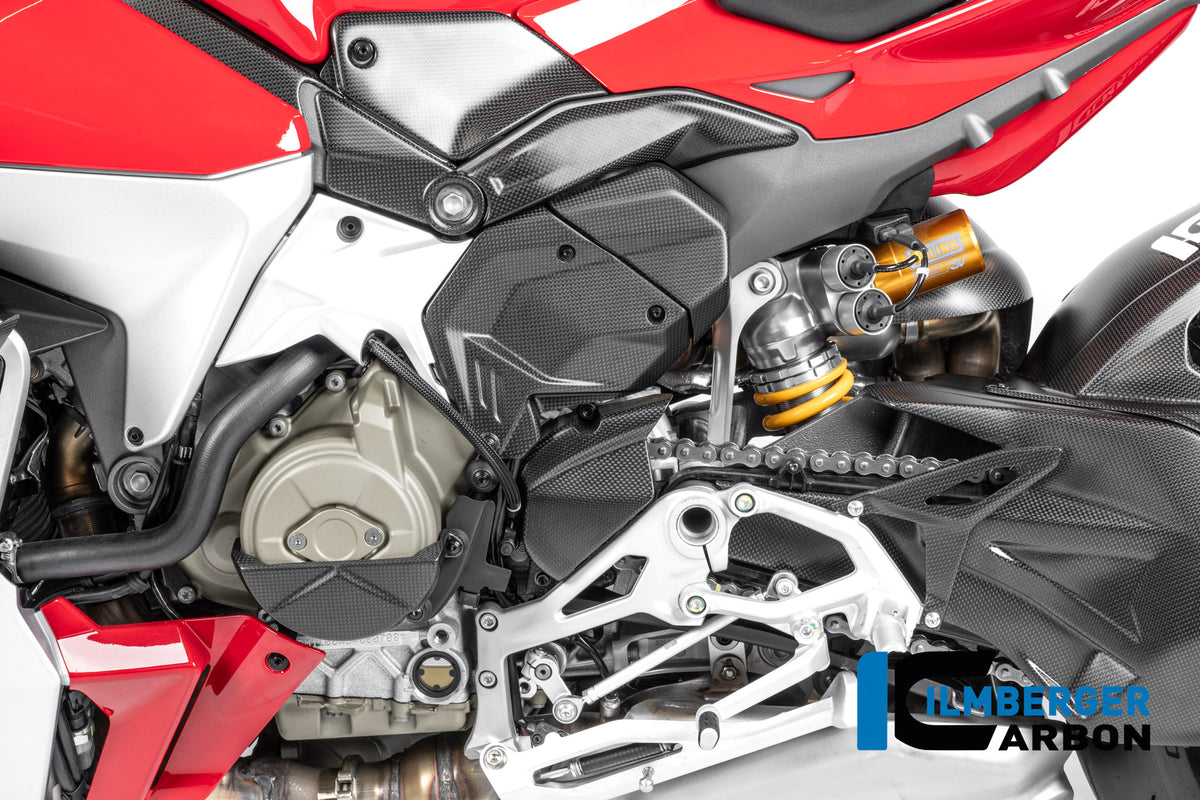 Ilmberger Carbon Left Rear Frame Fairing Ducati Panigale V4 2025 - Matte / Plain
