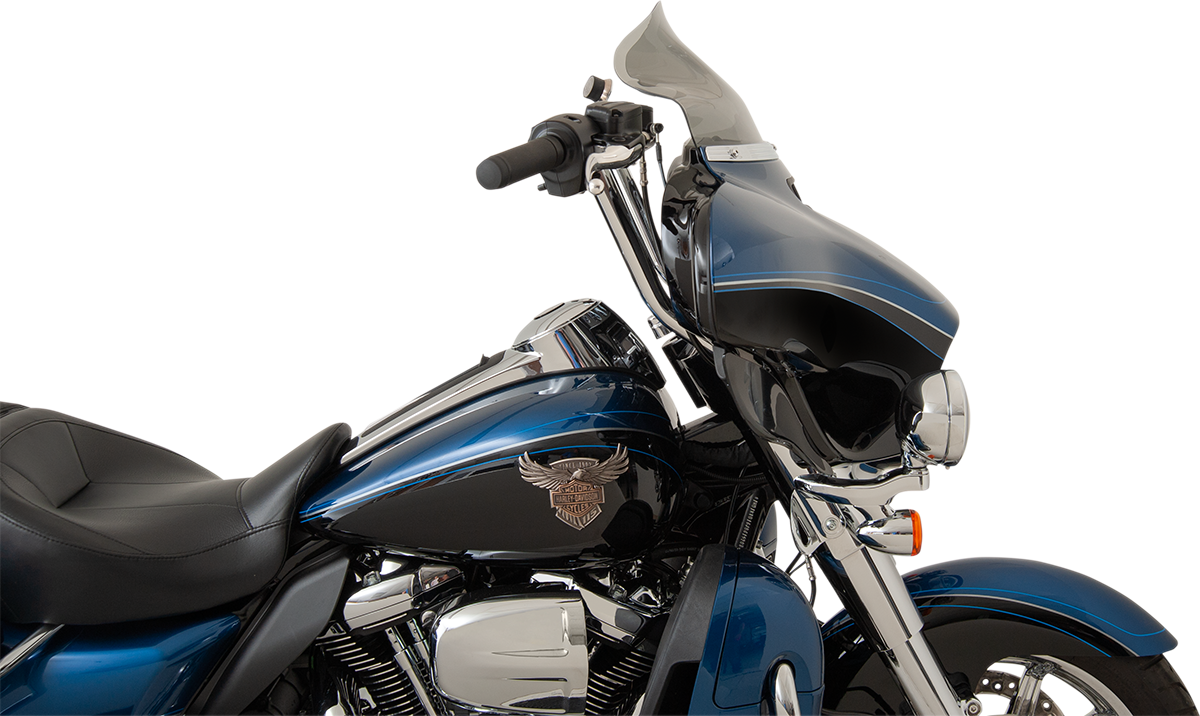 Klock Werks Flare® Windshield - 8-1/2" - Tinted - '14-'25 FLH