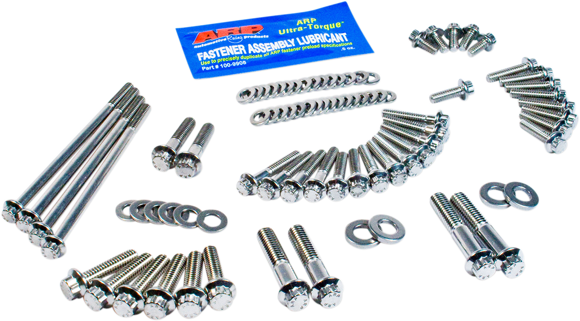 Feuling Parts Fastener Kit - External Primary/Transmission - 12-Point/Dress-Up - FL