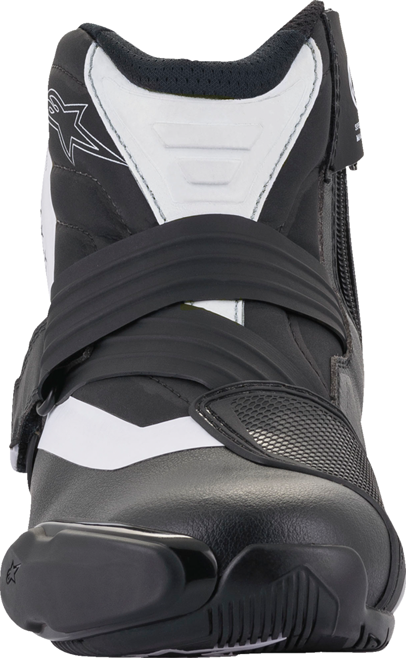 Alpinestars SMX-1 R V2 Boots - Black/White - US 12 / EU 47