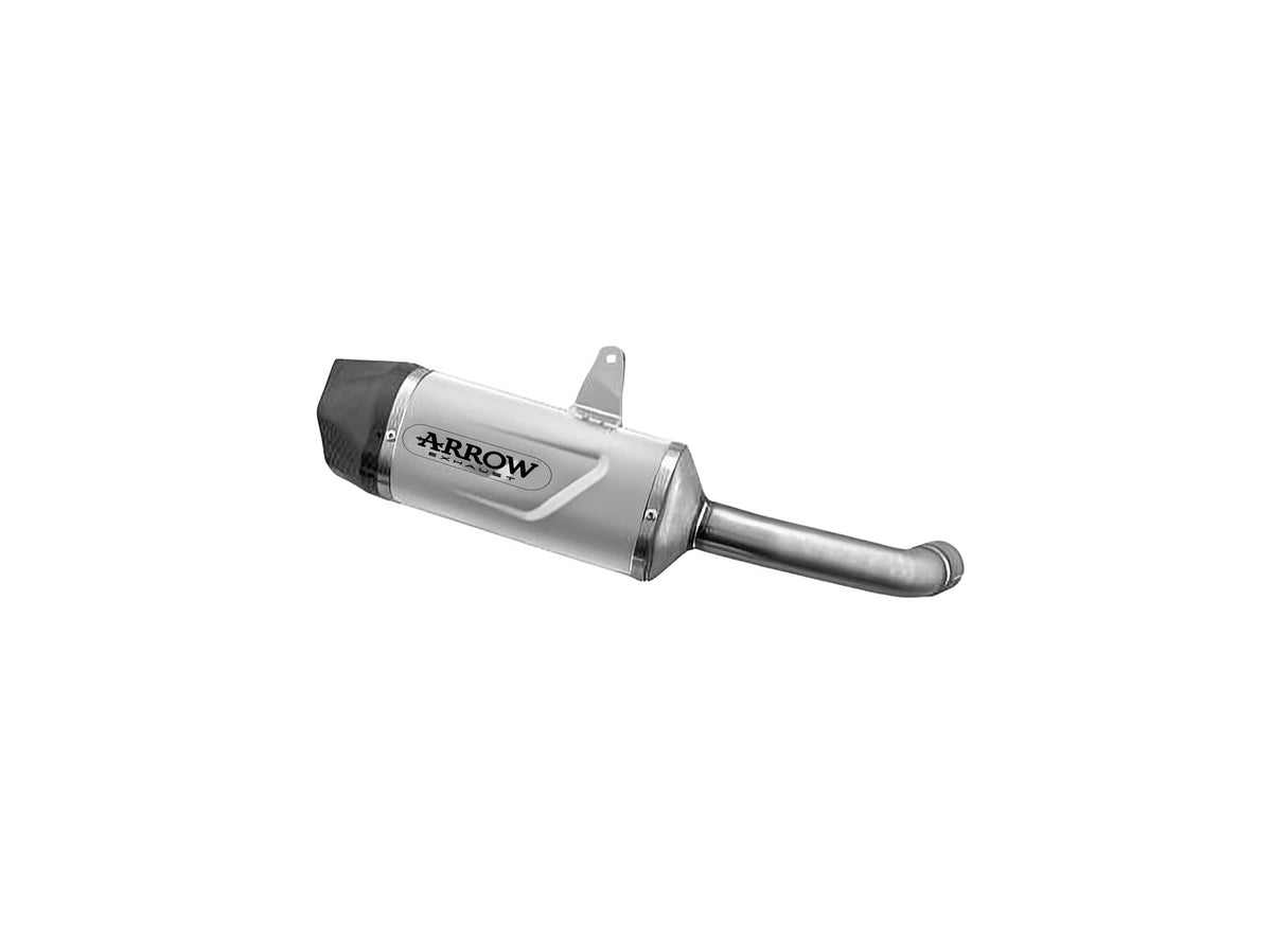 Arrow 71957PK Indy Race Evo Titanium Slip On With Carbon End Cap