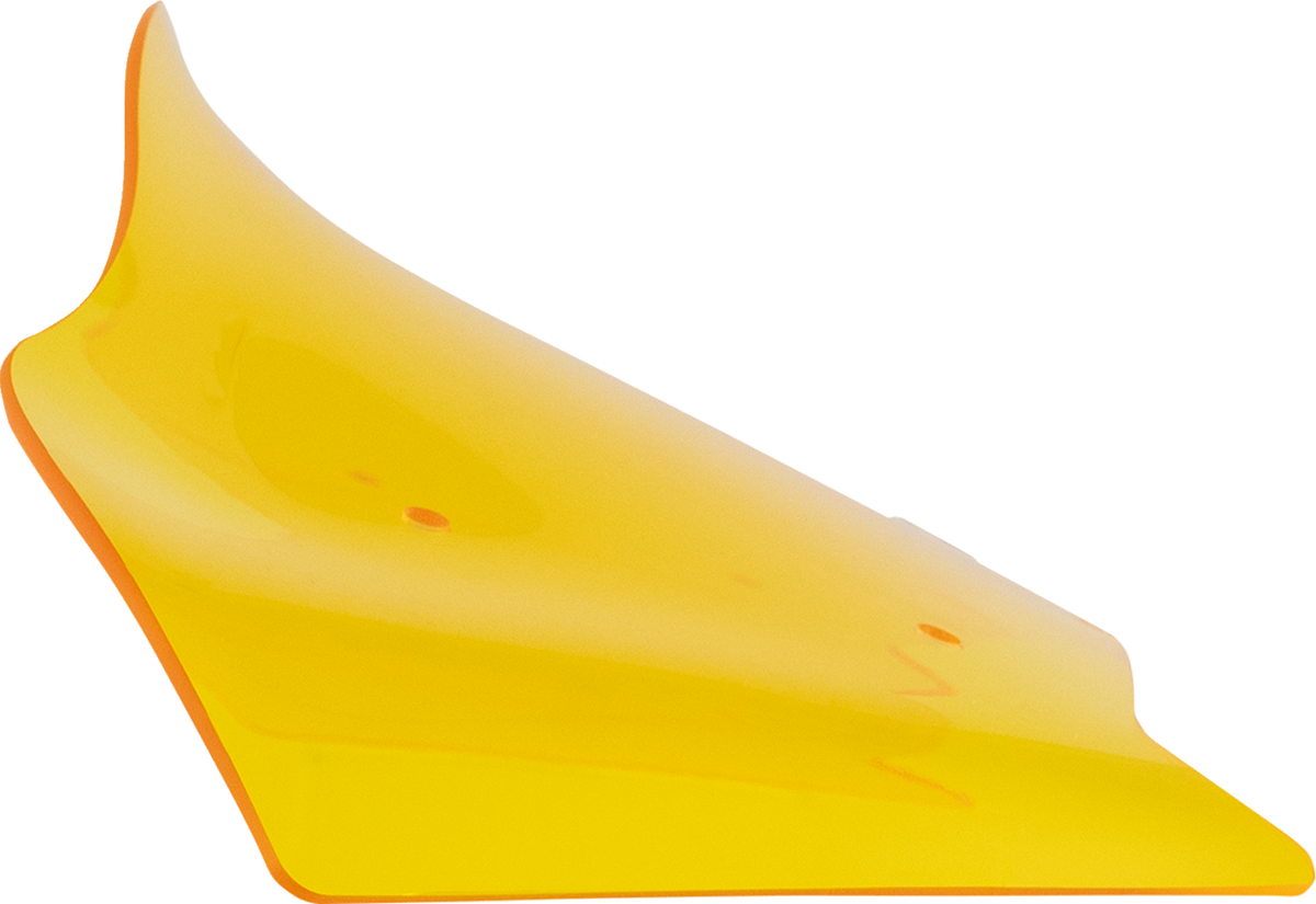 Klock Werks Kolor Flare® Windshield - 8" - Yellow - '23-'25 FLHX