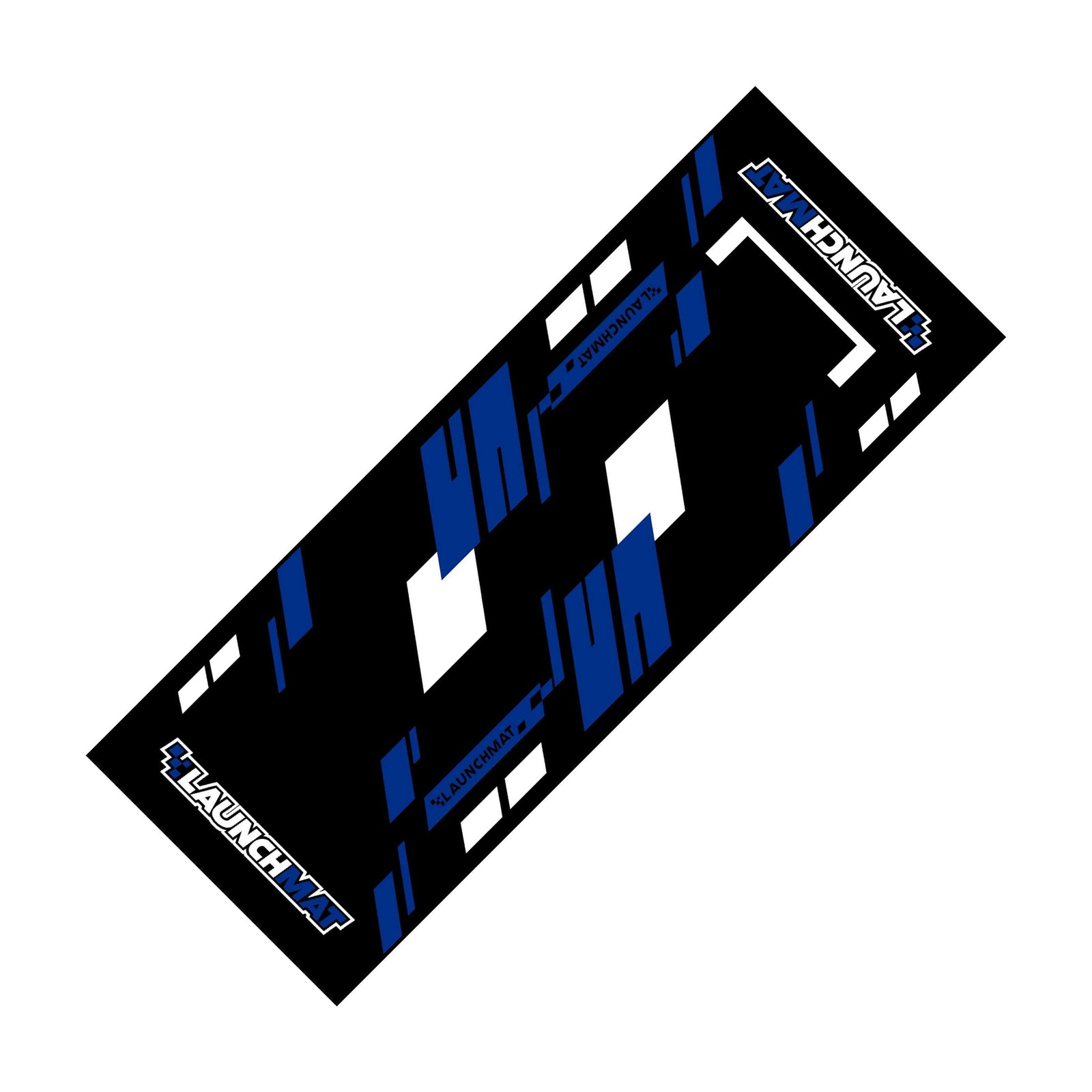 Launchmat Carpeted Paddock Garage Mat - Design 1