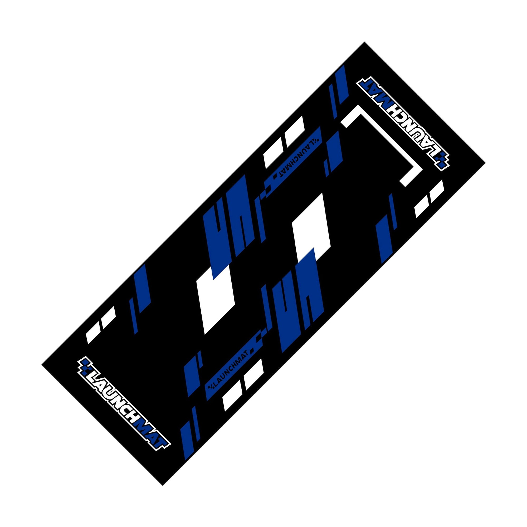 Launchmat Carpeted Paddock Garage Mat - Design 1