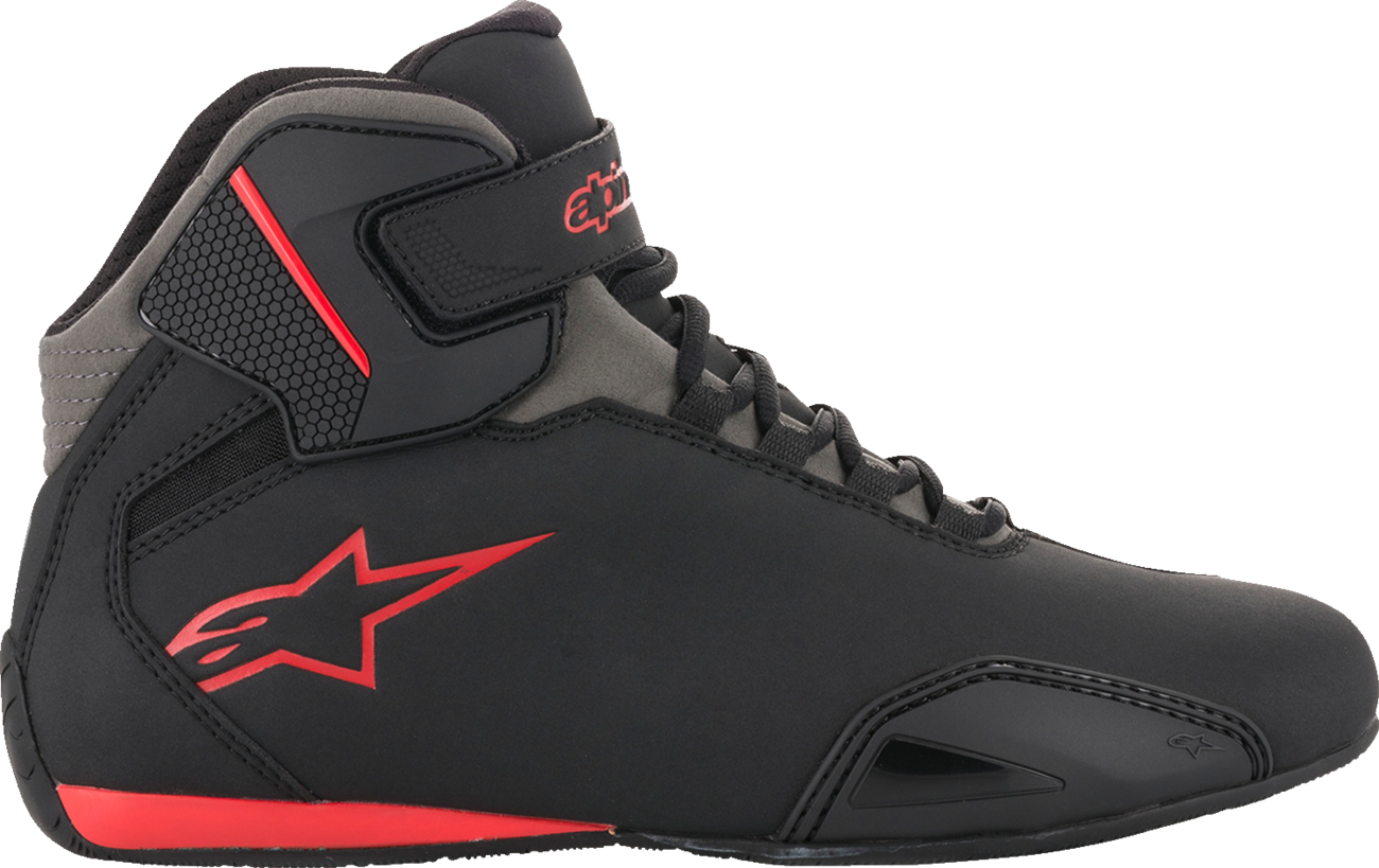 Alpinestars Sektor Shoes — Abrasion Resistant/Hook And Loop/Removable Anatomic Footbed