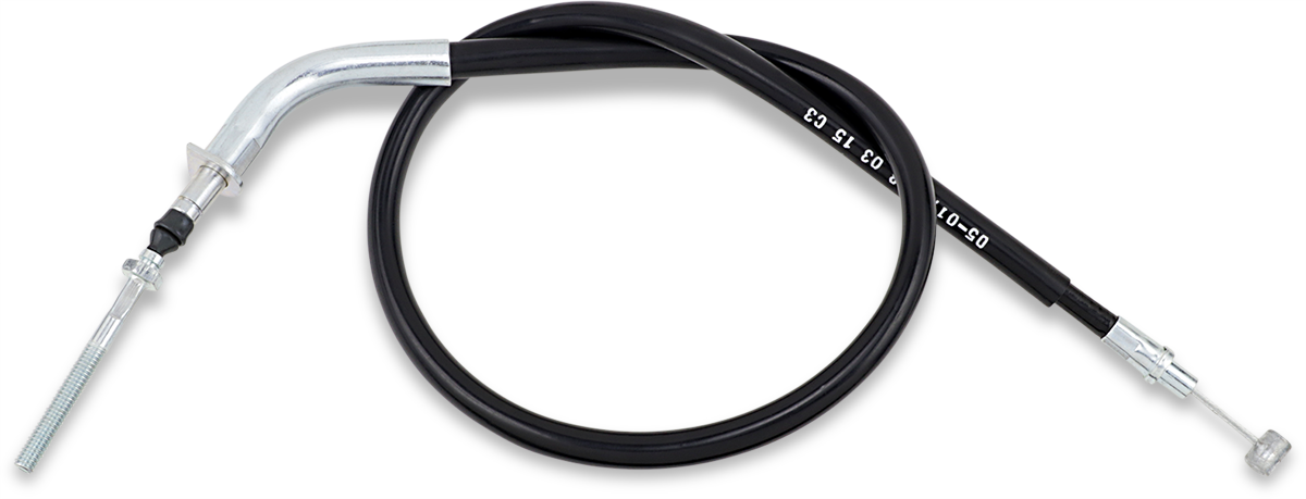 Motion Pro Black Vinyl Brake Cable - Front - Lower - Yamaha