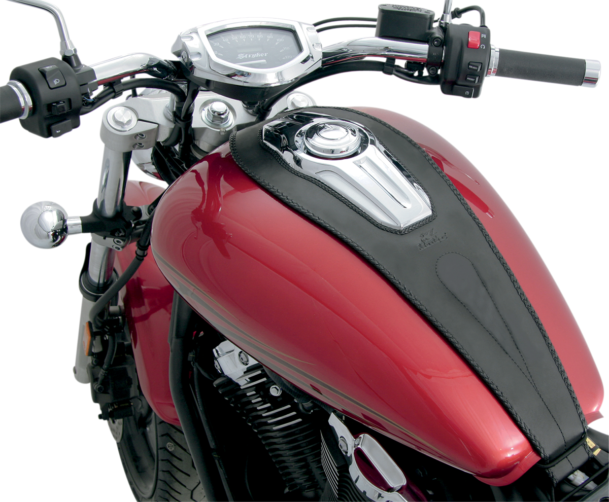 Mustang Cruiser Tank Bib - Plain - Black - Yamaha