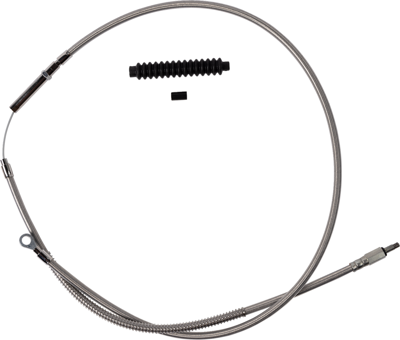 Barnett High-Efficiency Stainless Steel Clutch Cable For Harley-Davidson - Standard - '21-'24 FL