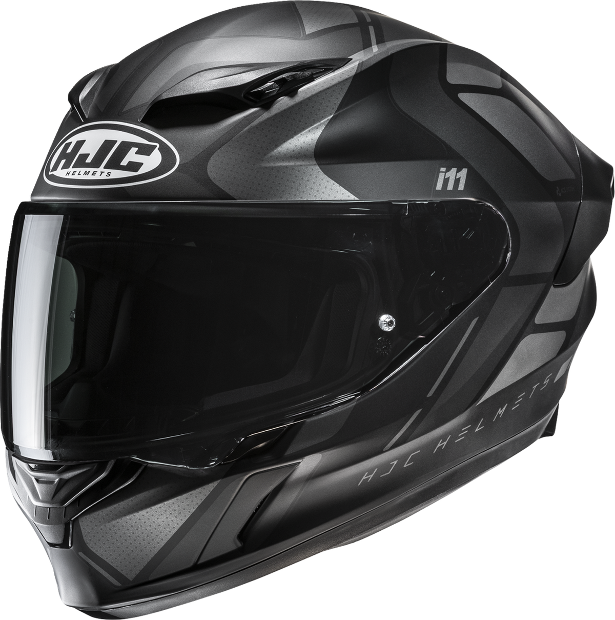 HJC I11 Plus Sub Helmet - Black / Gray / MC5SF / Matte / 3XL