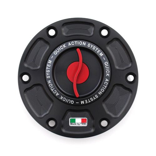 TWM - TWM Quick Action CNC Aluminum Gas Cap for MV Agusta - TMPR
