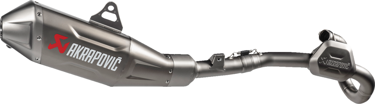Akrapovic Evolution Line Exhaust System - Titanium - CRF450R/CRF450RX