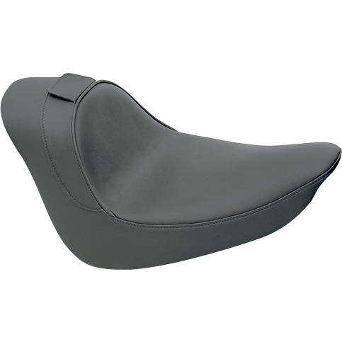 Drag Specialties Seats Solo Seat - Smooth - Driver Backrest - FL/FX '06-'17