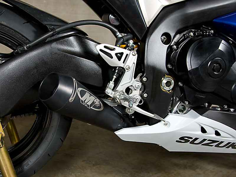 M4 Exhaust 2009-11 GSXR 1000 GP Black Detail
