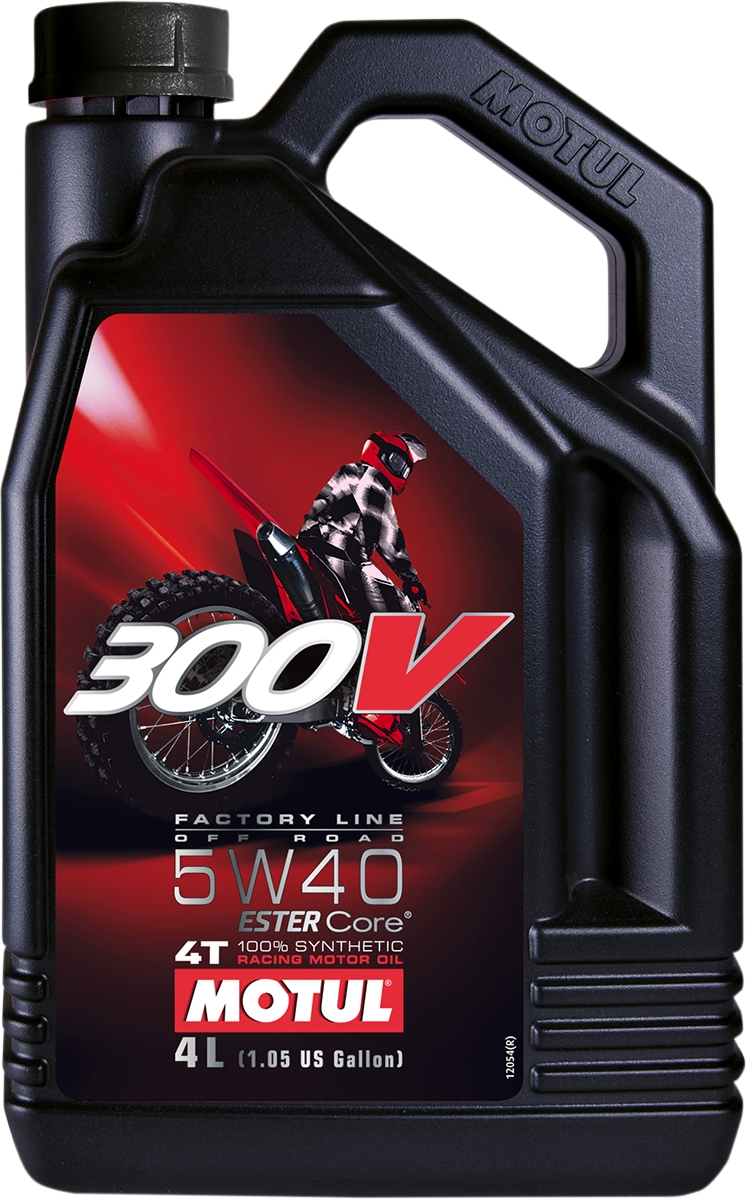 Motul 300V Offroad Synthetic Oil - 5w-40 - 4L