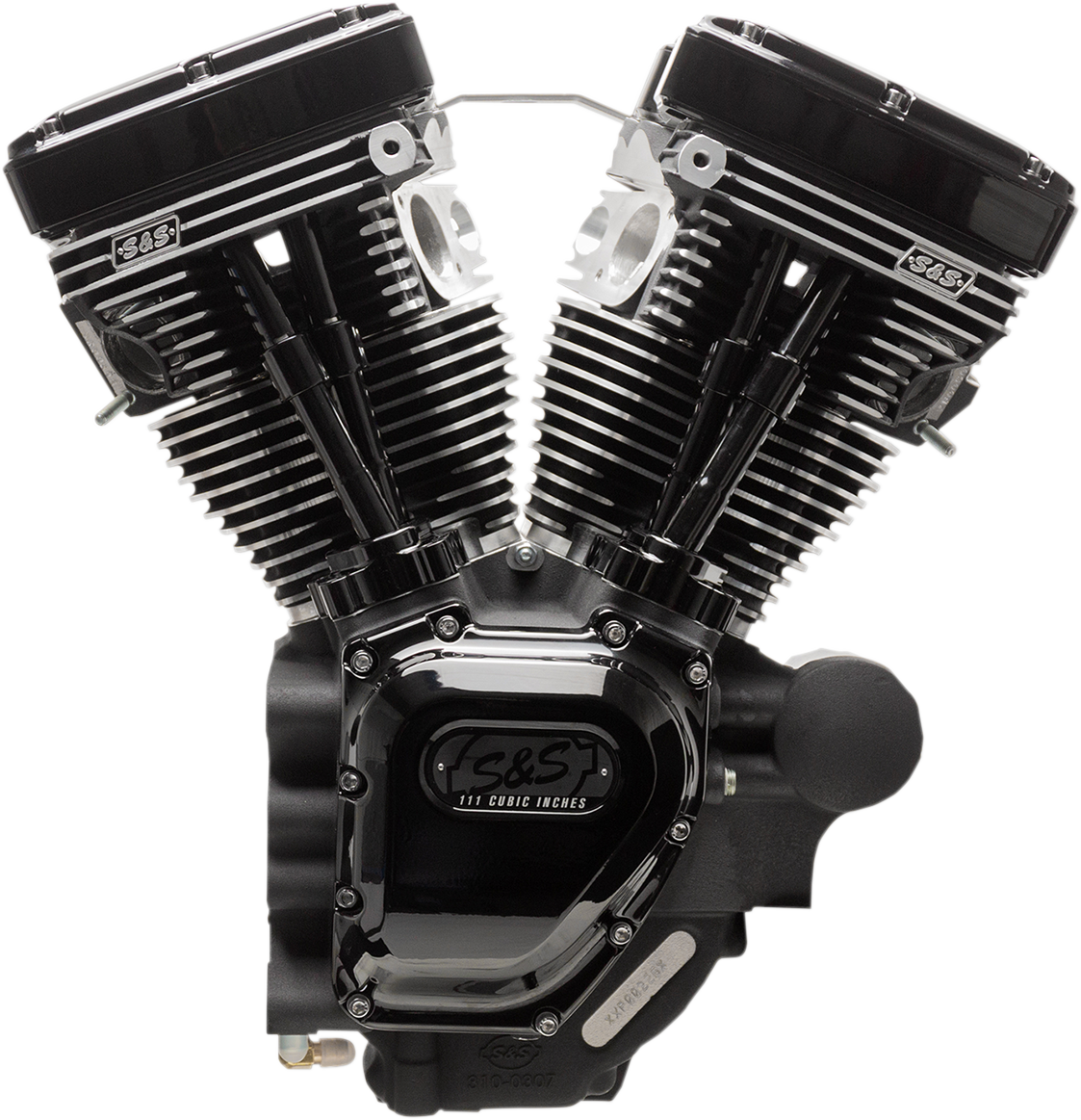 S&amp;S Cycle T111 Long Block Engine - Black - Touring