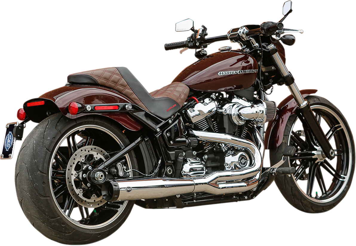 S&S Cycle 2:1 50 State Exhaust For M8 Softail - Chrome