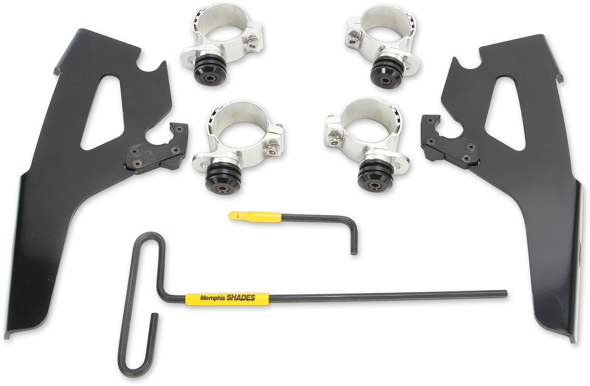Memphis Shades Fats/Slim Trigger Lock Mounting Kit - Vegas - Black