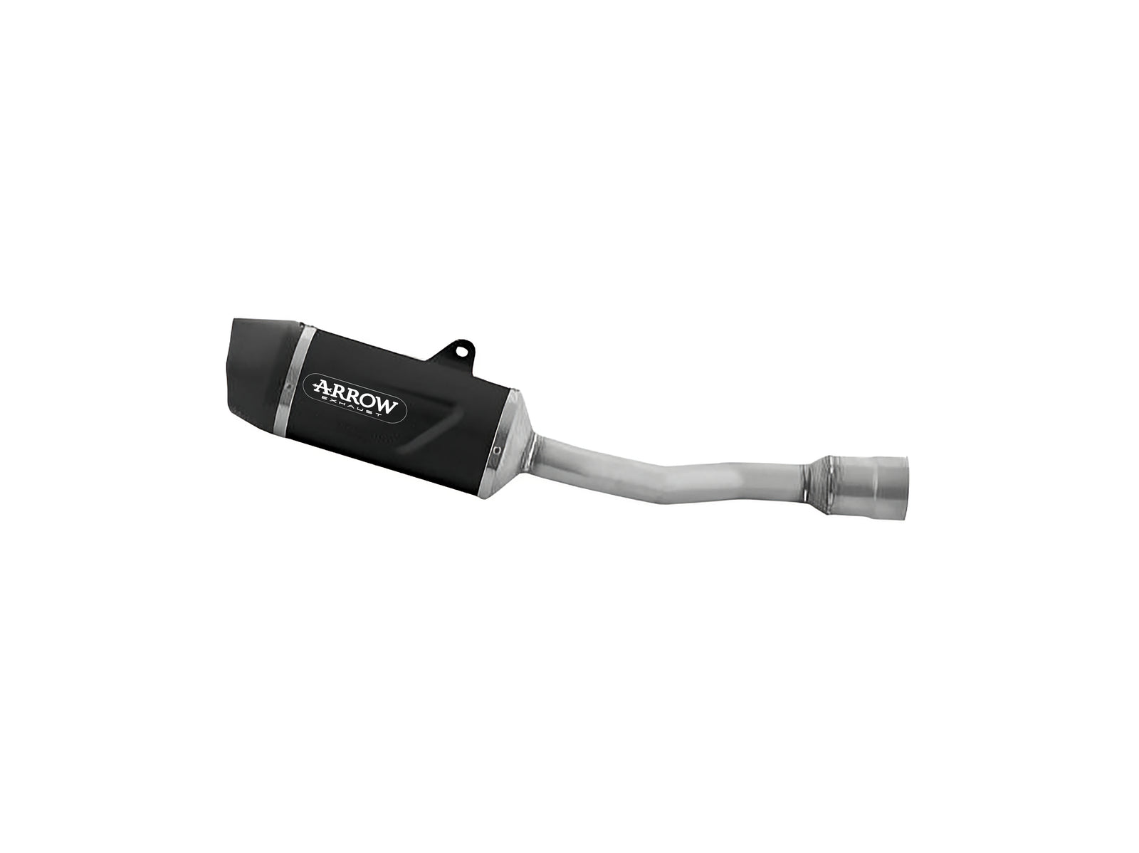 Arrow 71972AKN Indy Race Evo Aluminium Dark Slip On With Carbon End Cap