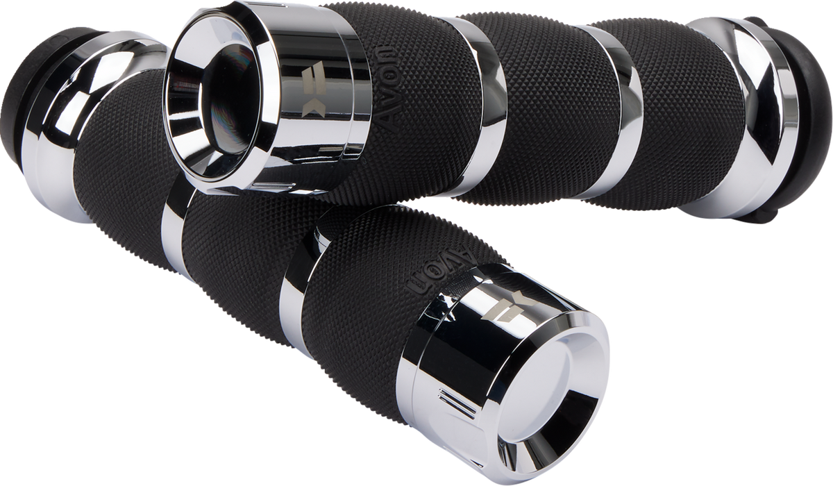 Khrome Werks Klassic Grips - Air Cushion - TBW - Chrome
