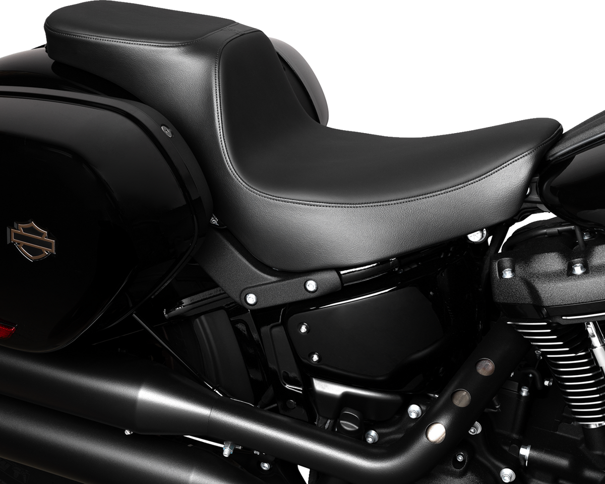 Drag Specialties Seats Predator 2-Up Seat - Solar Leather - Smooth - FLSB/FXLRS '18-'24