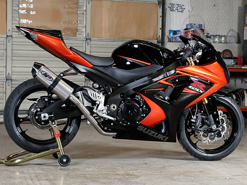 M4 Exhaust 2007 GSXR1000 Full System with Titanium Muffler