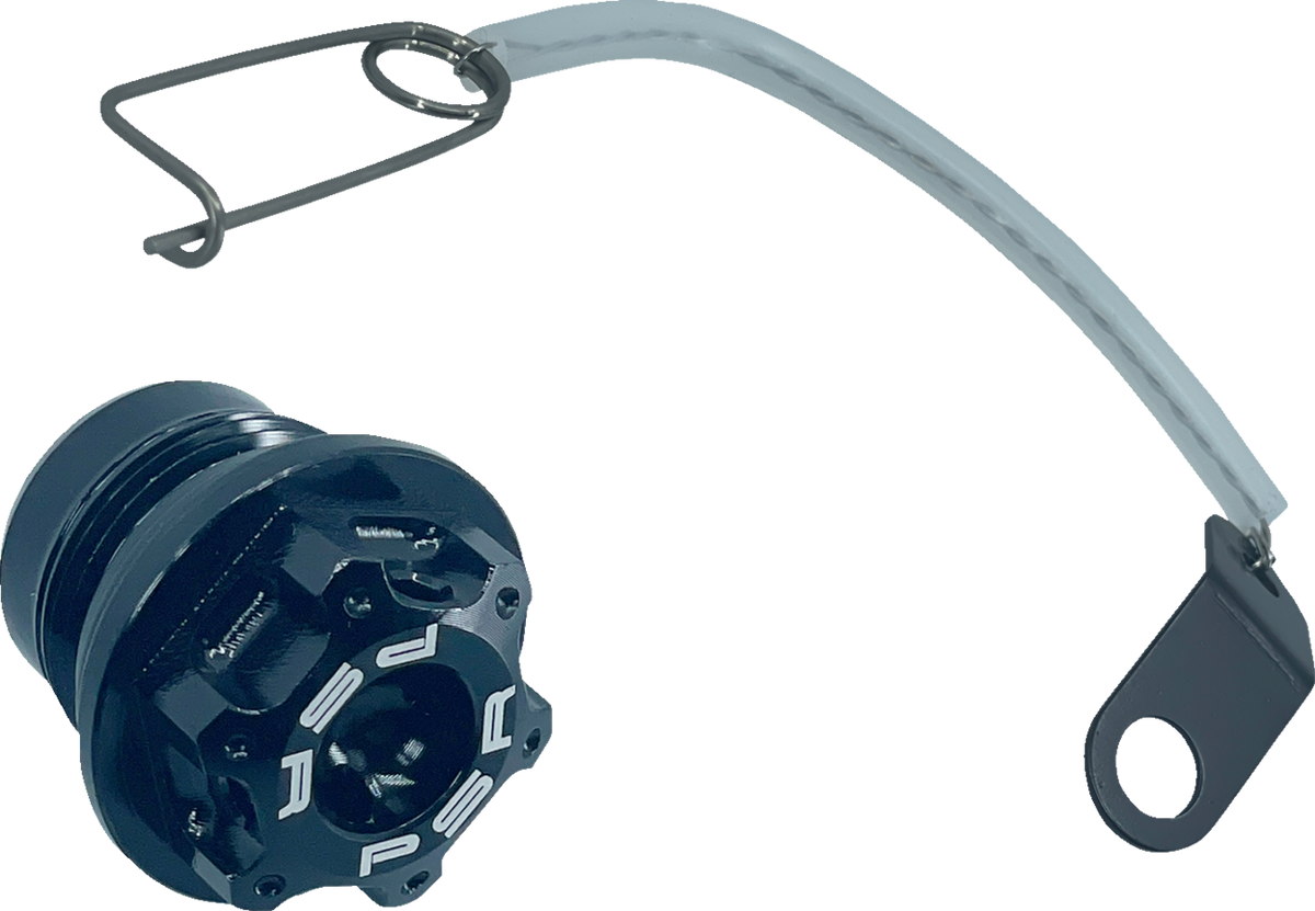 PSR Oil Cap Kit - Black - M22 X 1.5 - BMW/Ducati