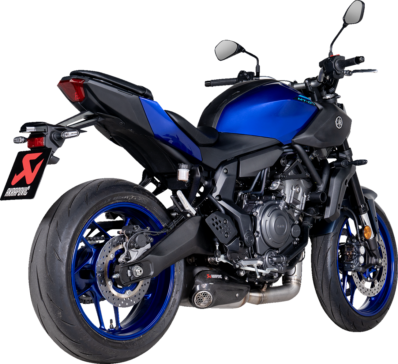 Akrapovic Racing Line Exhaust System - Stainless Steel - Yamaha MT-07