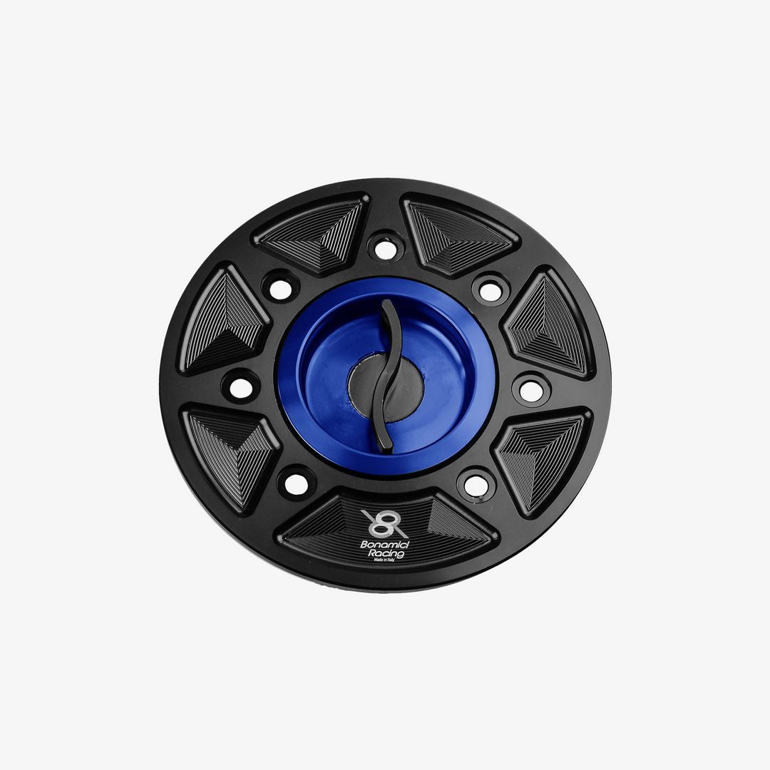 Bonamici Racing Tank Cap - Kawasaki Ninja 400 - ZX-4R-RR - ZX-6R - ZX-10R - Z650 - Z900 - Blue