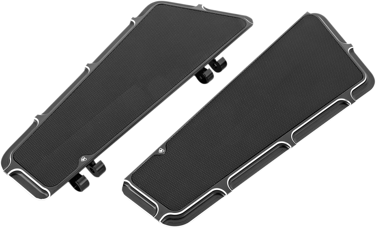 Arlen NESS Driver Floorboards - Beveled - Black