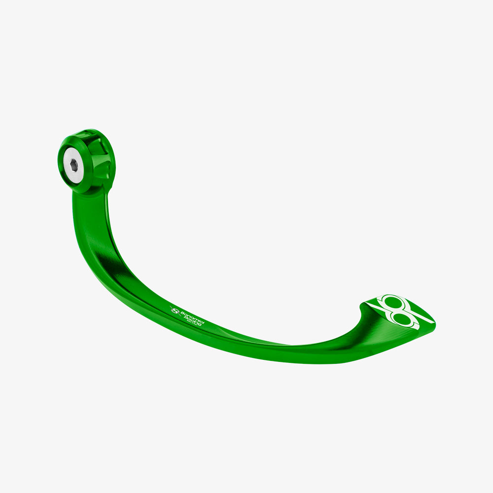 Bonamici Racing EVO Lever Protection - Right Side - GREEN (Without Adaptor)