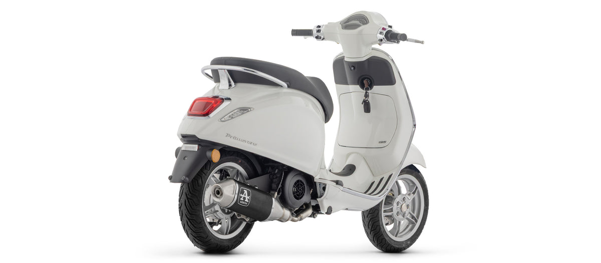 53053AN Racing Full System With Urban Aluminium Dark Slip On With Steel End Cap