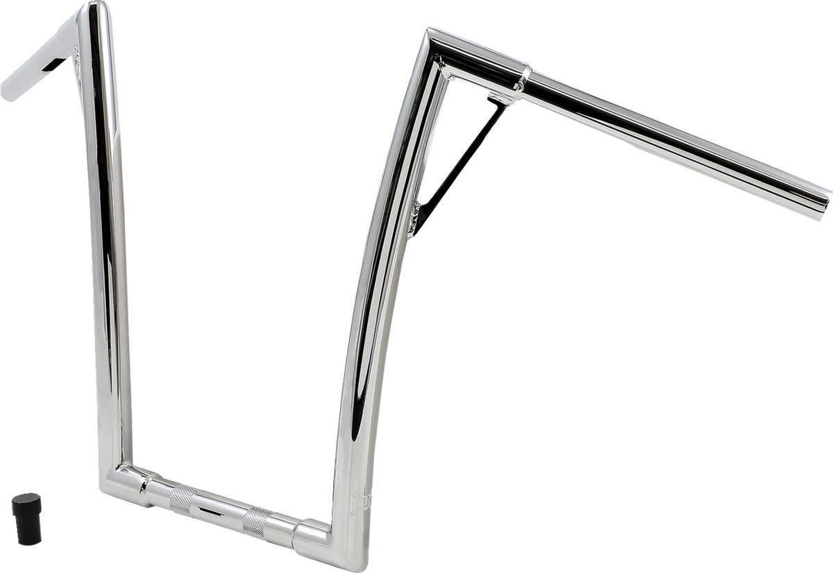 Burly Brand Louie Handlebar - 16" - Chrome