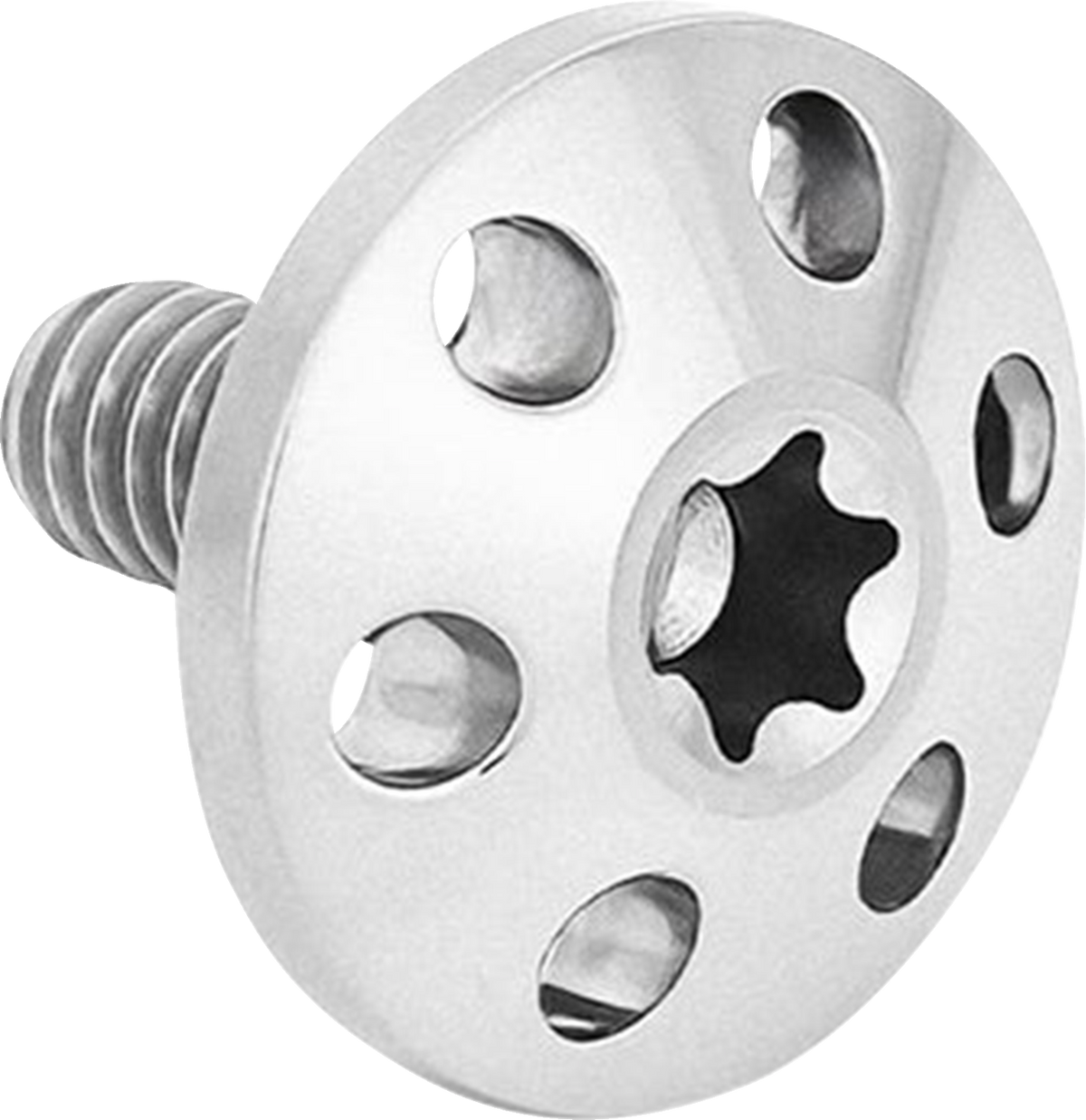 Arlen NESS Holeshot Seat Bolt - Polished / Silver