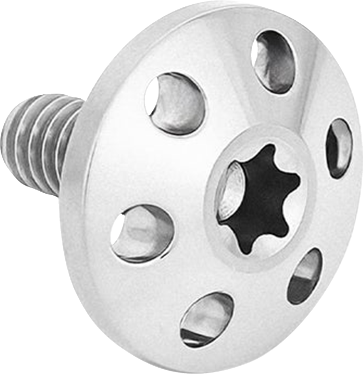 Arlen NESS Holeshot Seat Bolt - Polished / Silver