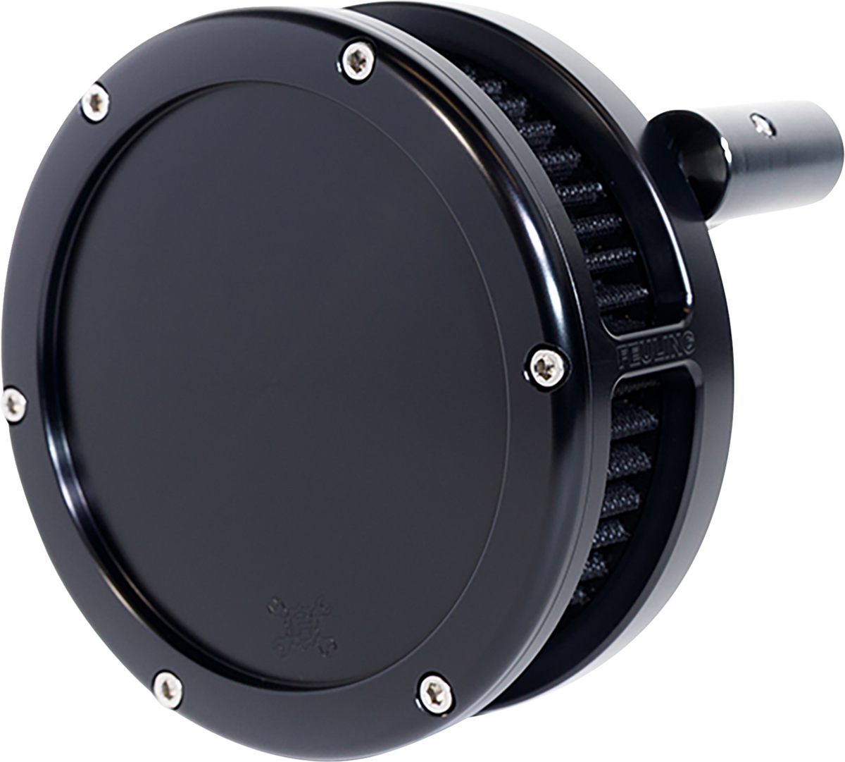 Feuling Parts Slim BA Air Cleaner Kit - Black - Black Filter - Twin Cam
