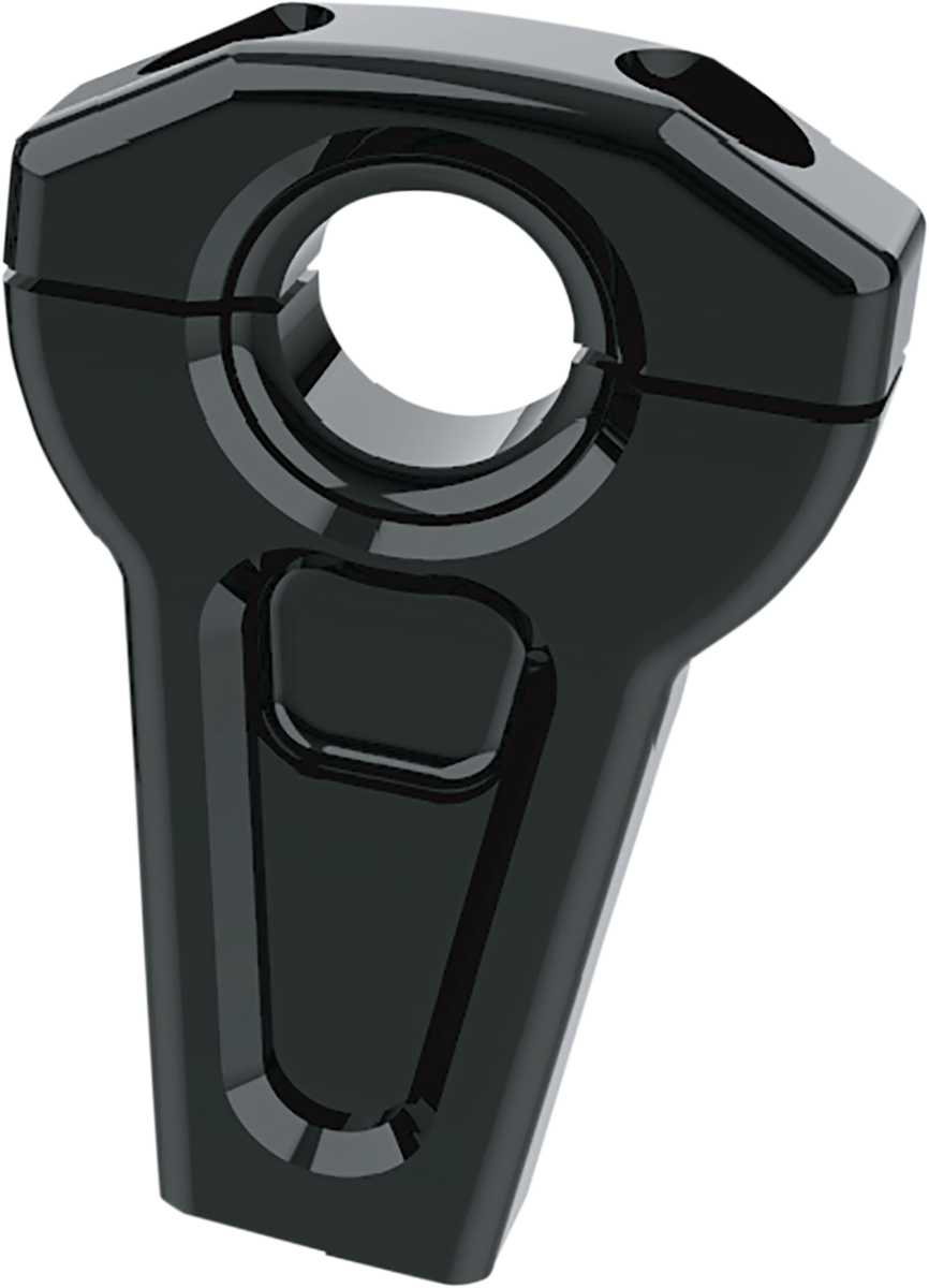 Slyfox Handlebar Riser Kit - Straight - 1" Clamping - 3-1/2" Rise - Black