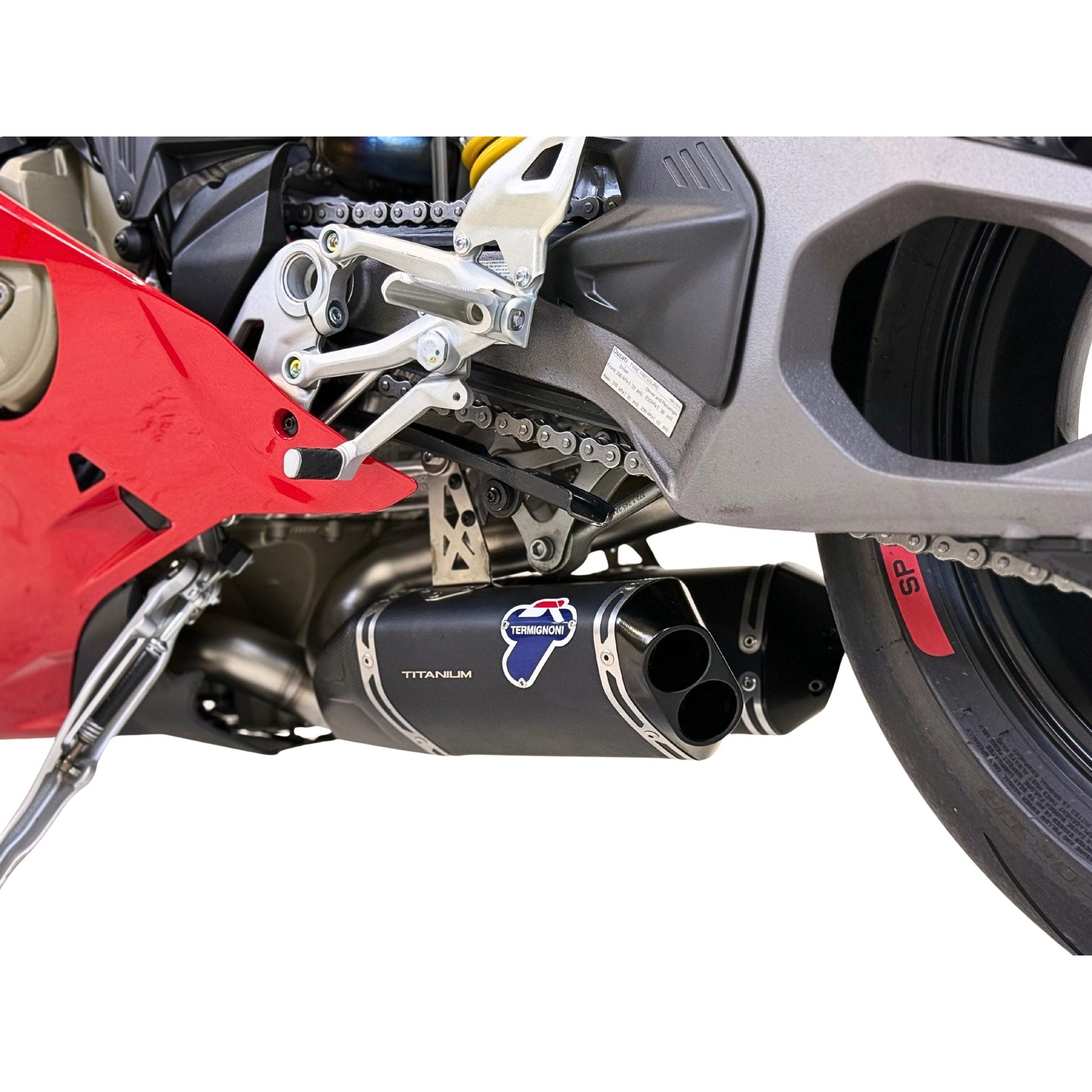 Termignoni Racing Slip On Exhaust Kit for Panigale V4 Streetfighter V4