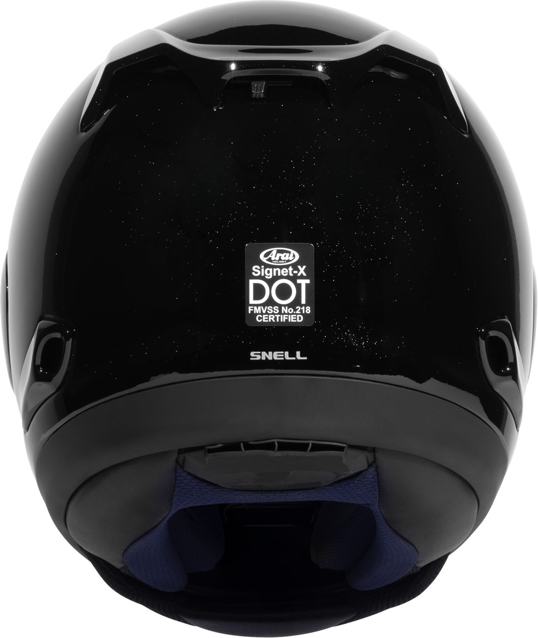 ARAI Helmets Signet-X Helmet - Black / Diamond Black / Gloss / 2XL