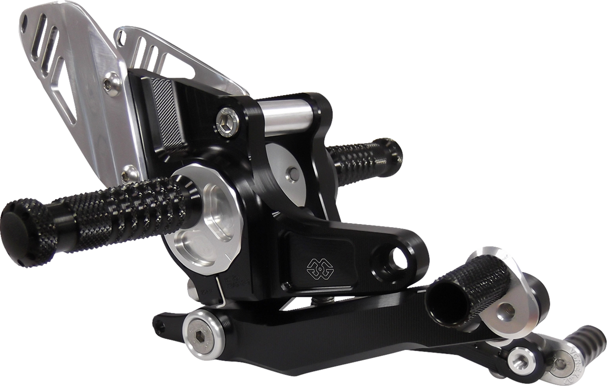 Gilles Tooling RCT10GT Rearset - Black - BMW R
