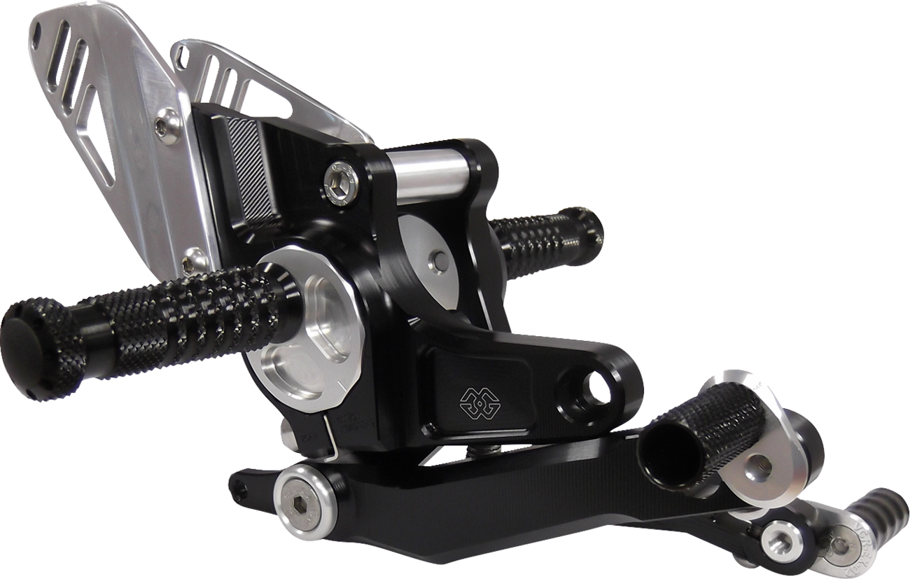 Gilles Tooling RCT10GT Rearset - Black - BMW R