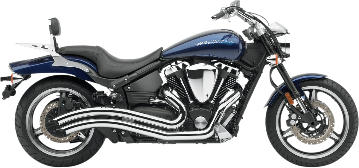 Cobra Speedster Swept Exhaust - Chrome - Road Star Warrior
