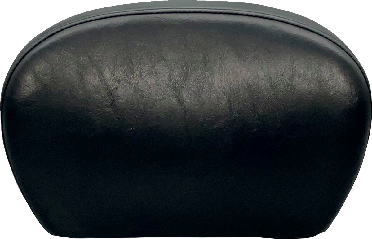Le Pera Sissy Bar Pad - Large - Smooth - Shiny Black
